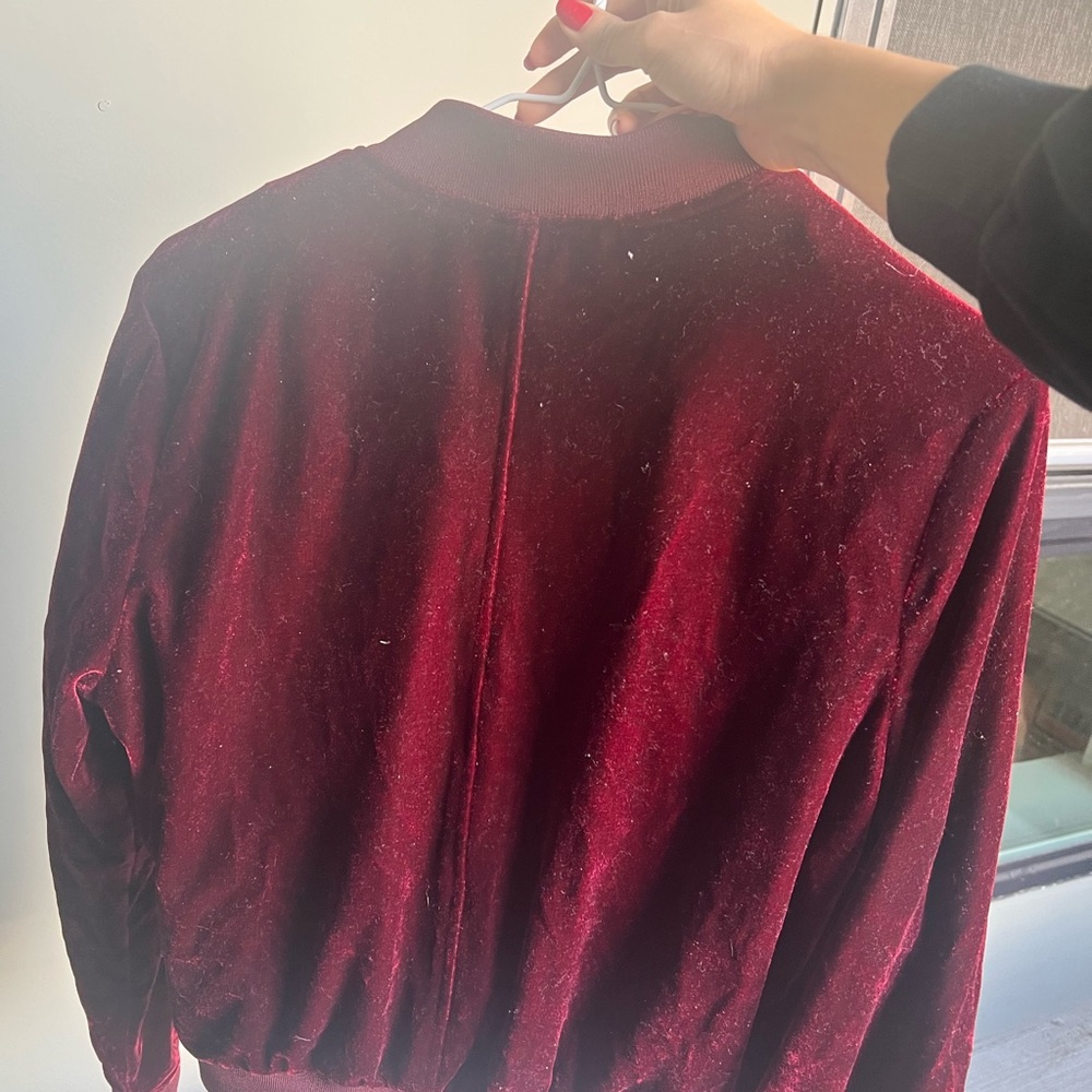 Velvet jacket - Picture 2 of 3